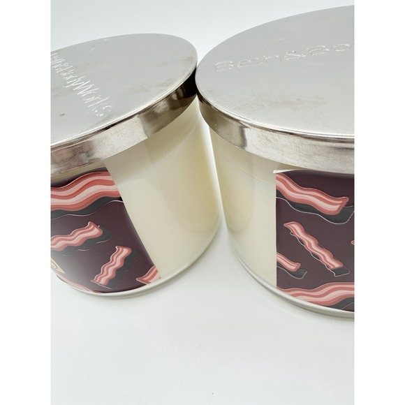 (3) Bath & Body Works CANDIED MAPLE BACON Candles 14.5 oz 3-Wick LE - Picture 6 of 6